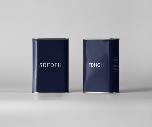 藍(lán)色方形易拉罐辦公用品樣機(jī)設(shè)計(jì) 靈感與實(shí)用性的完美融合