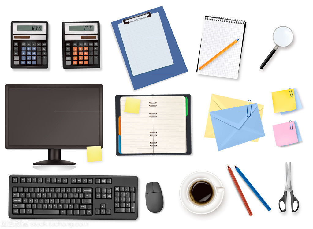 高效辦公的無聲伙伴 時(shí)鐘、計(jì)算器及其他必備辦公用品